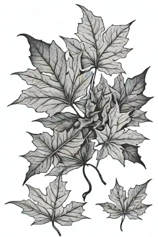 Maple Leaf Intertwined