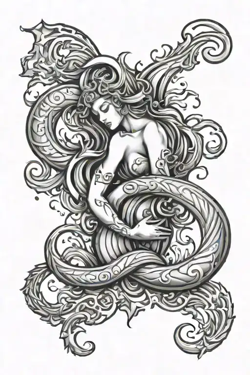 Sexy Aquarius Symbol