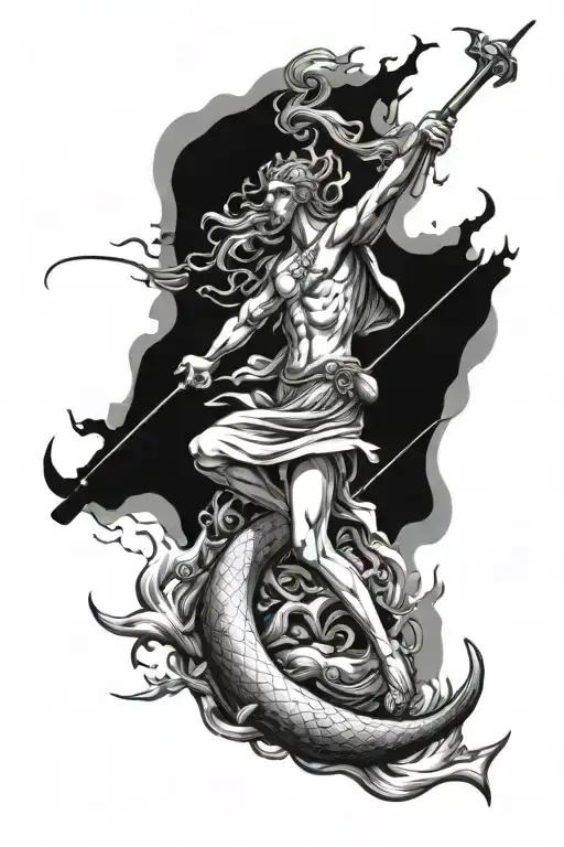 Fishing Ocean Greek Mythology