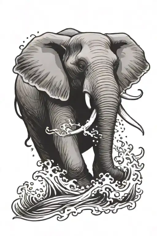 Elephant Surfing On A Chili Pepper