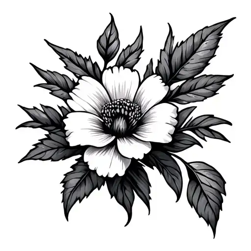 Birth Flower July Arm