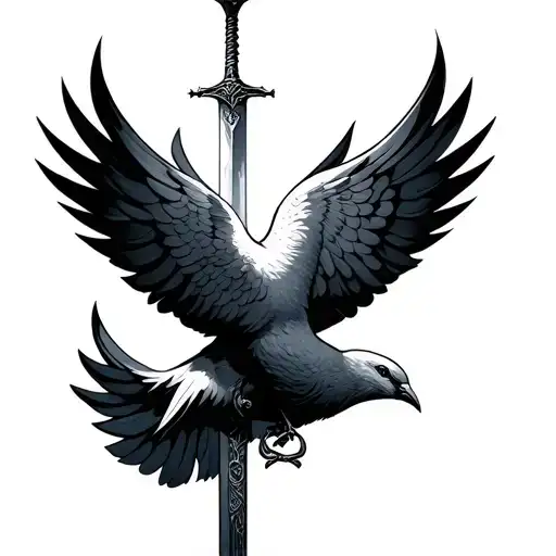 Sword Piercing Dove