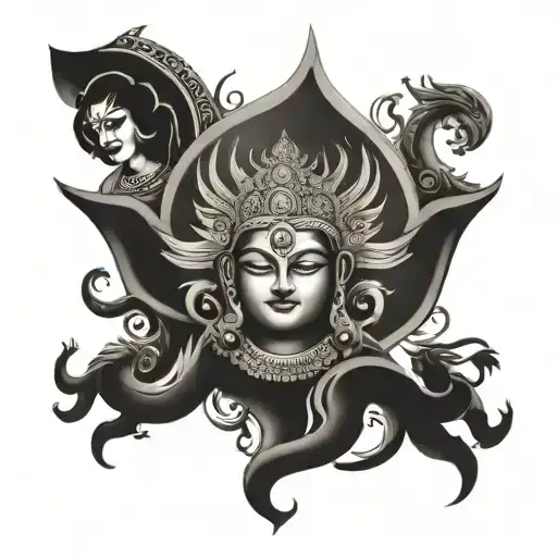 I Want To Create A Tatoo Based On The 3 Gods In Hindu Culture And The Reason For Existance
