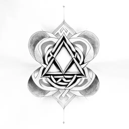 Valknut Symbol Cover Up