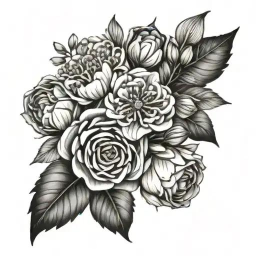 Birth Flower Bouquet