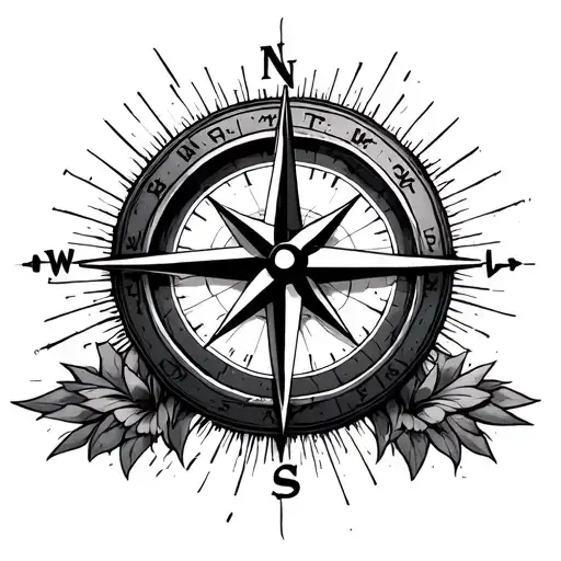 Compass Mixed With Rapid Heart Beat