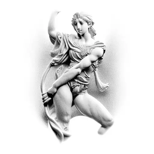 Female Greek Sculpture Full Body