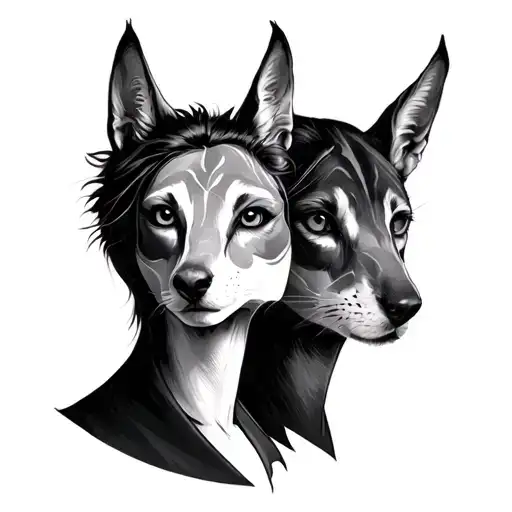 Matching Tattoo For 4 Friends