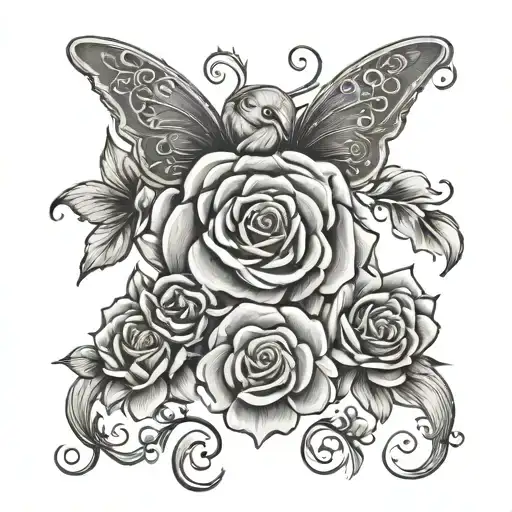 Mom Tattoo To Represent Children