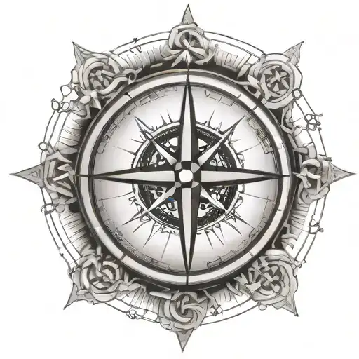 Compass With Dopamine Chemical Structure