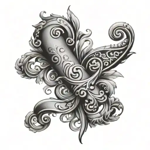 Scroll And Kids Names In Them