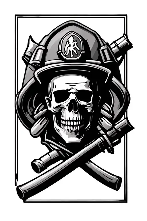 Razaorback Firefighter Emblem