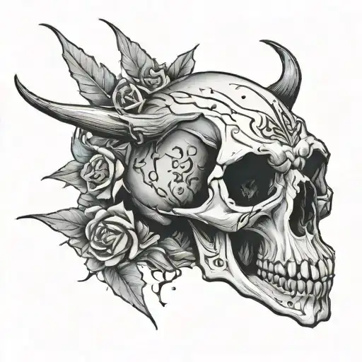 Diabolic Animal Skull