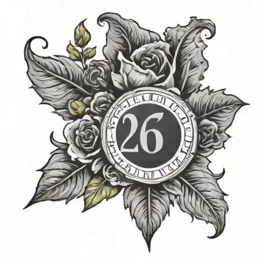 Birth Date 26 1978 Romaine Numerals