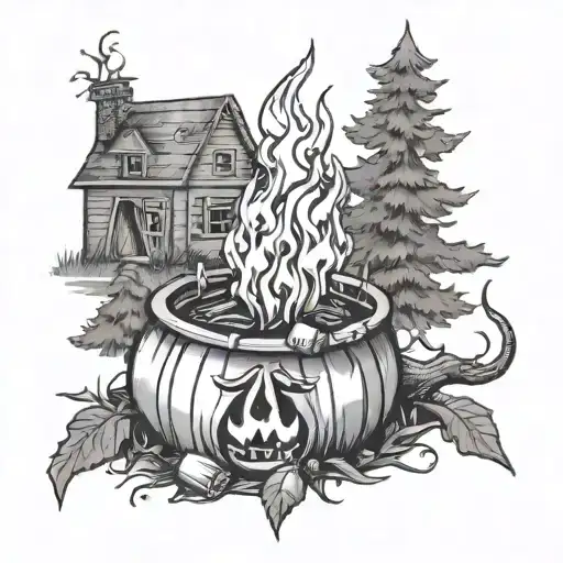 Country Bonfire Cute