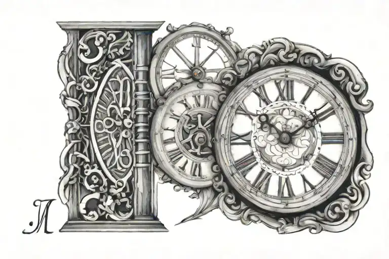 Clock Roman Numeral