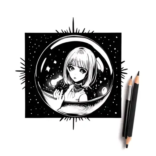 Vivi Looks Into A Crystal Ball