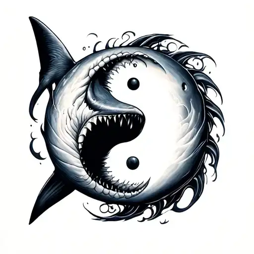 Shark Yin Yang