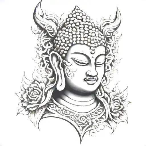 Half Buddha Half Demon