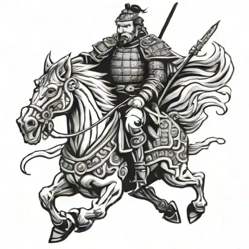 Shogun On Horse