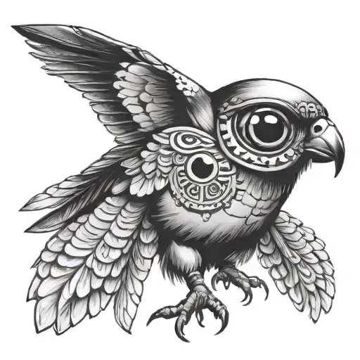 Eye Protection Egyptian Falcon Ladybug