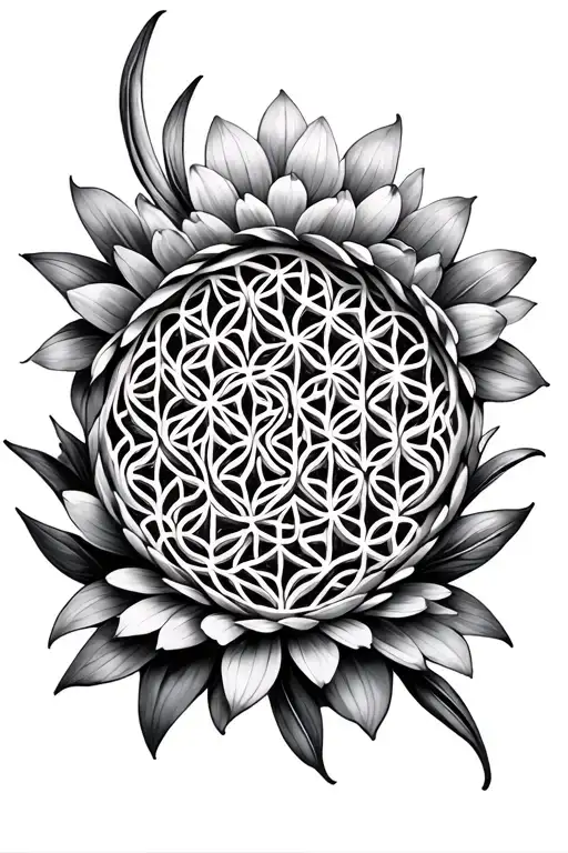 Flower Of Life 3D Davinchi Style