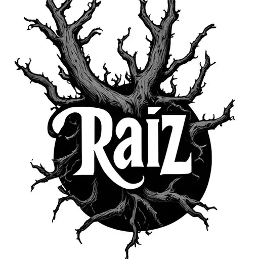 Roots With The Word Raiz On It