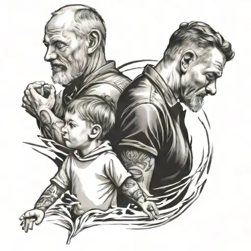 Father Son Reflection