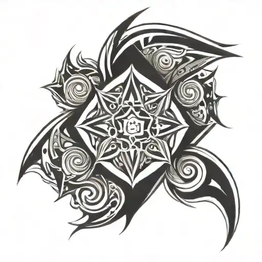 Symmetry Abstract Tribal