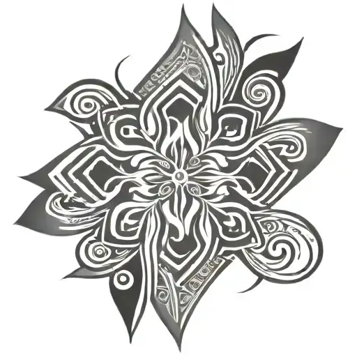 Symmetry Abstract Tribal