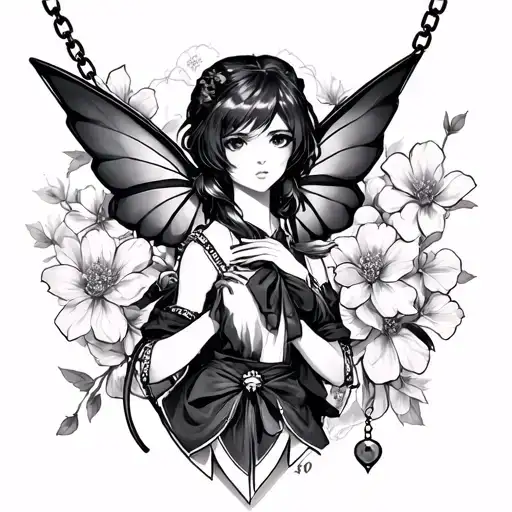 Sakura Card Captor Necklace