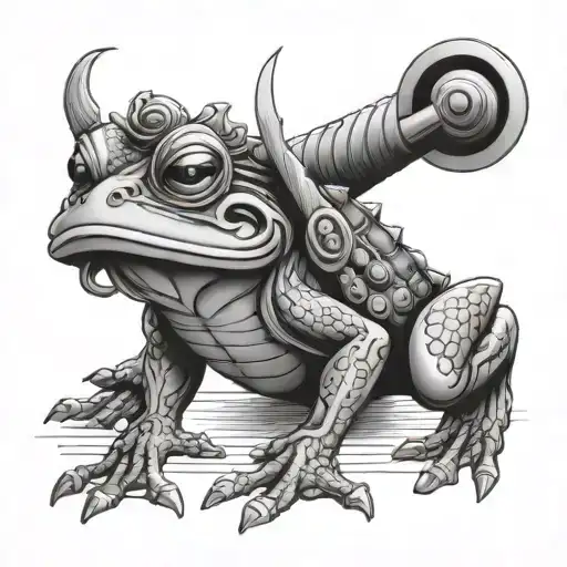 Samurai Frog