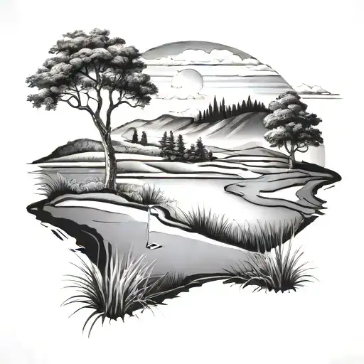Golf Course Landscape