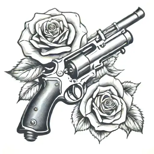 Rose And Gun