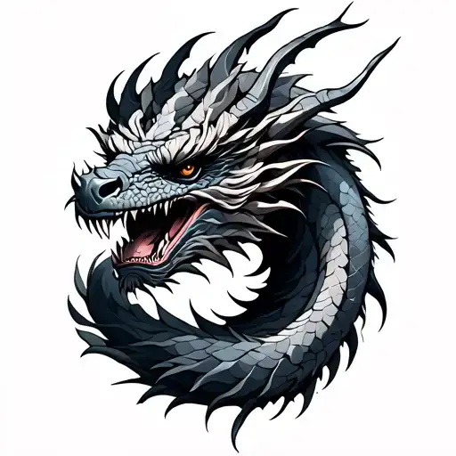 Nordic Dragon Wrapped