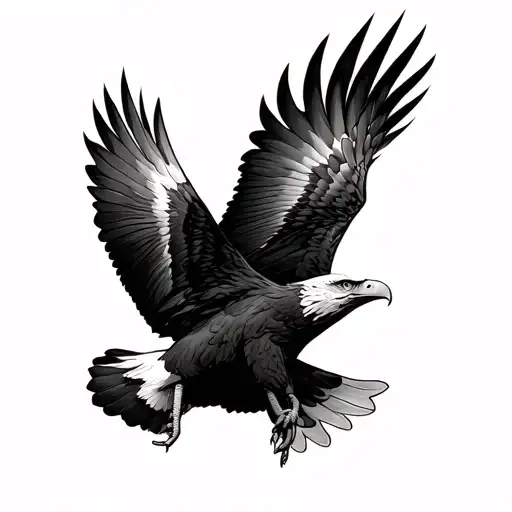 Eagle Flying