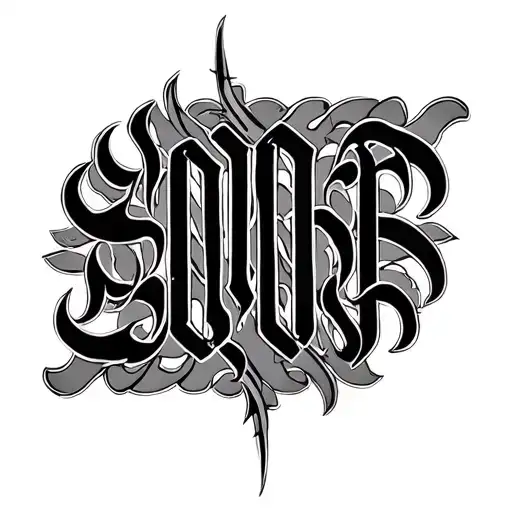 Two Word Ambigram Generator