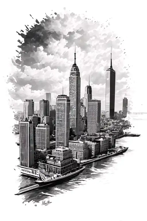 Martin Chicago Skyline