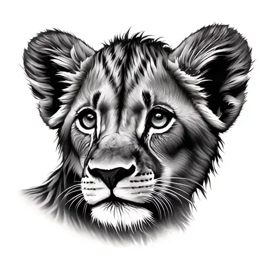 Lion Cub Faces