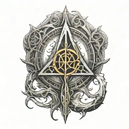 Lotr Tattoo Featuring Symbol