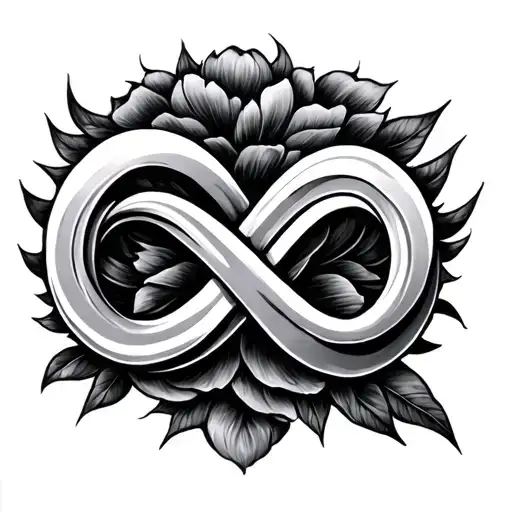 444 Infinity Symbol