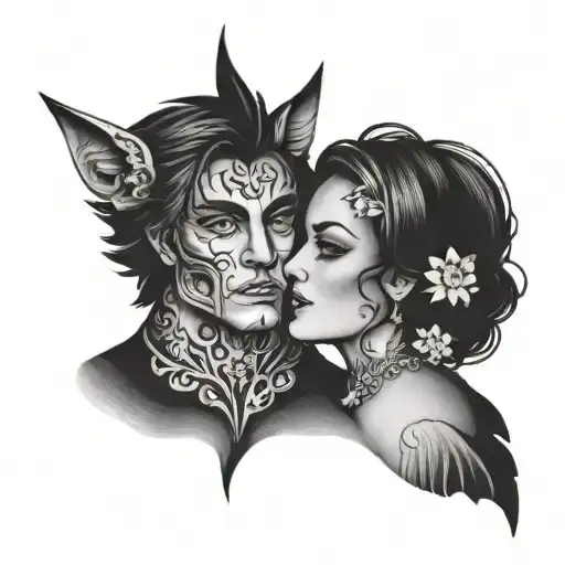 Matching Tattoos Husband And Wife