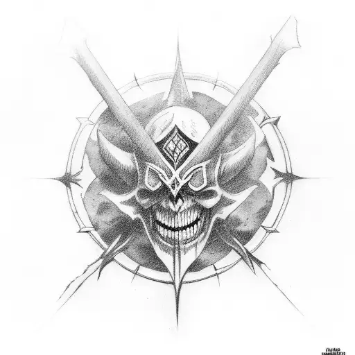 Berserk Sacrifice Mark With Gothic Style