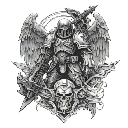 Warhammer 40K Dark Angels Space