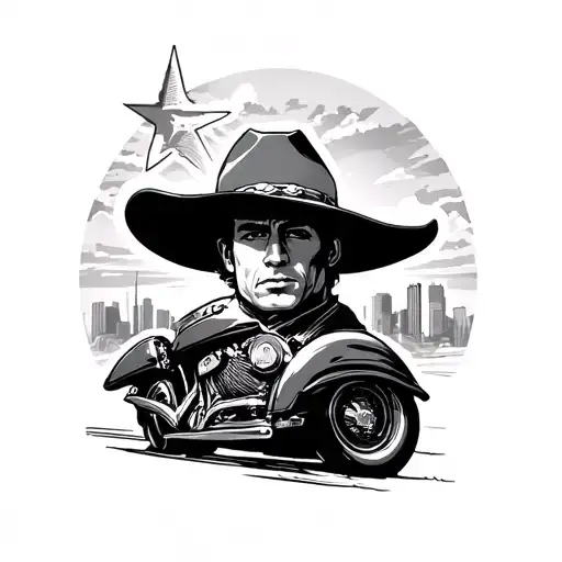 Space Cowboy Withe Houston Highways Winding
