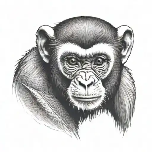 White Faced Capuchin Monkey