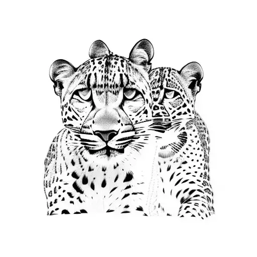 Three Male Leopards Walking Together