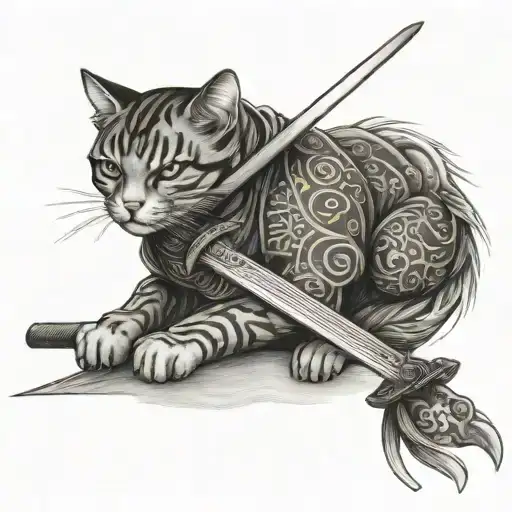 Gato Samurai Sword