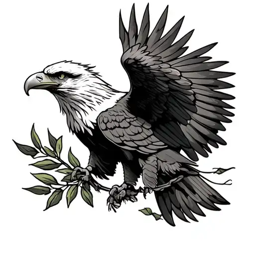 Eagle Olive Branch Crusader