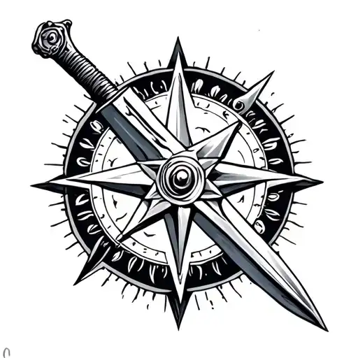 Compas And Sword